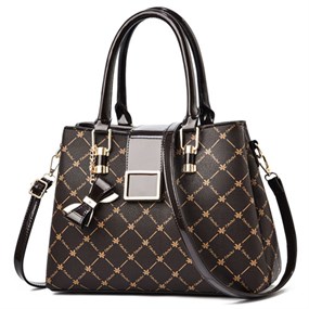 Handbag with Designer Inspired Pattern